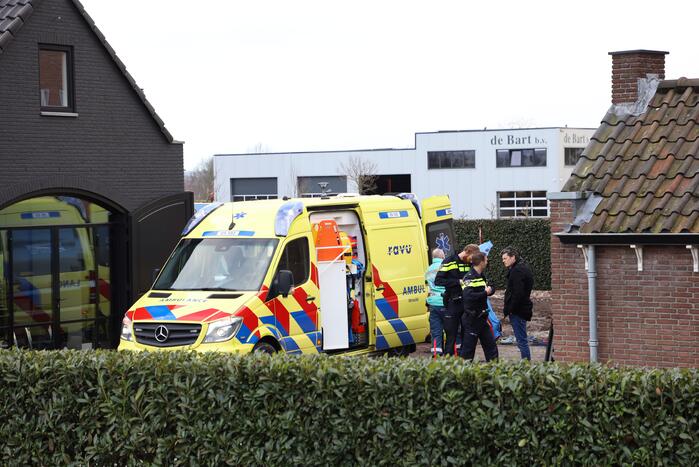 Traumahelikopter ingezet voor incident