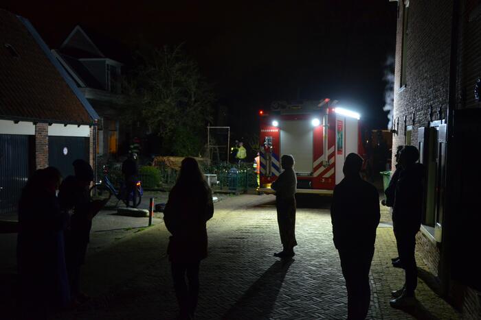 Woning zonder stroom na brand in meterkast