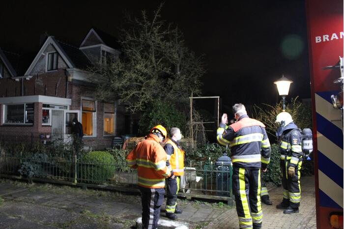 Woning zonder stroom na brand in meterkast