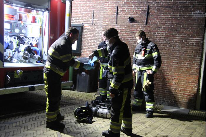 Woning zonder stroom na brand in meterkast