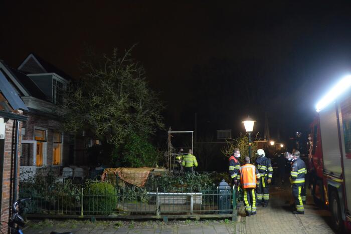 Woning zonder stroom na brand in meterkast