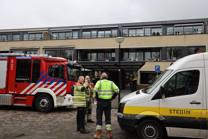 Appartementencomplex ontruimd na gaslucht