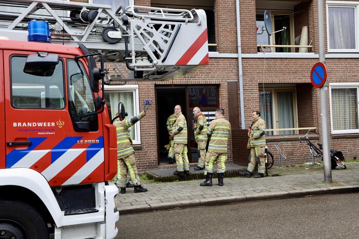 Pan op het vuur zorgt voor rookontwikkeling