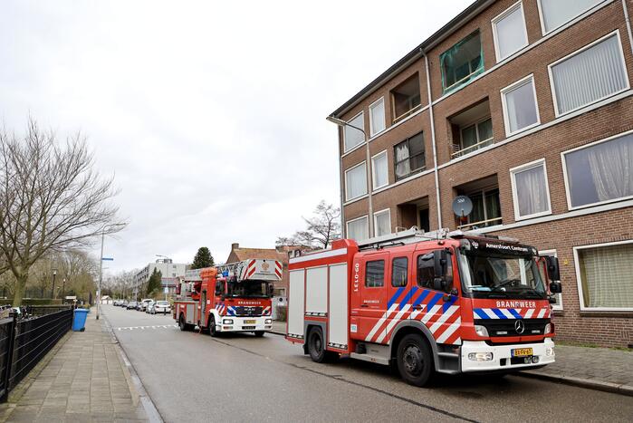 Pan op het vuur zorgt voor rookontwikkeling