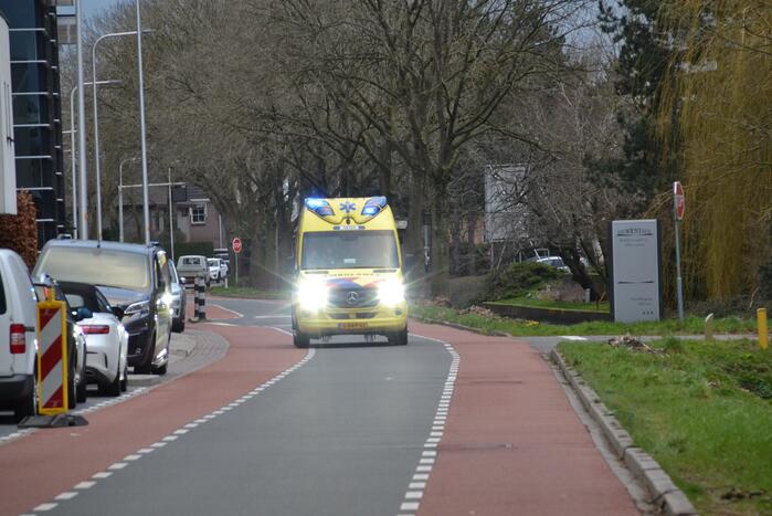 Traumahelikopter landt voor eenzijdig ongeval