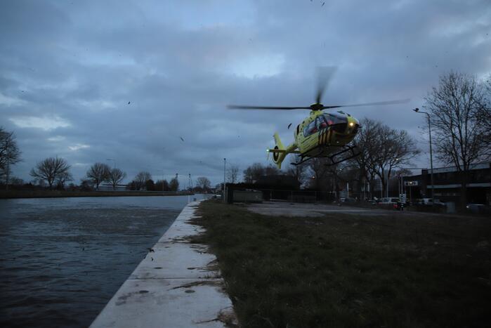 Traumahelikopter landt voor eenzijdig ongeval