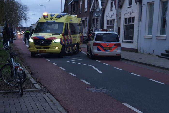 Traumahelikopter landt voor eenzijdig ongeval