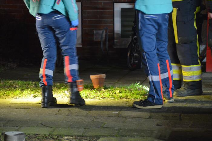 Woningbrand blijkt smeulende bloempot