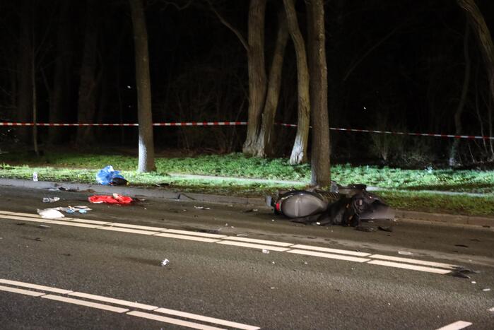 Scooterrijder overleden bij aanrijding met auto