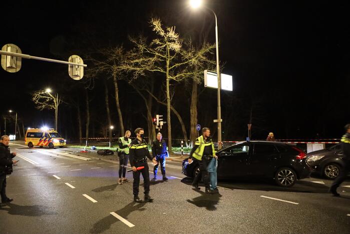 Scooterrijder overleden bij aanrijding met auto