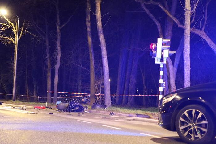 Scooterrijder overleden bij aanrijding met auto