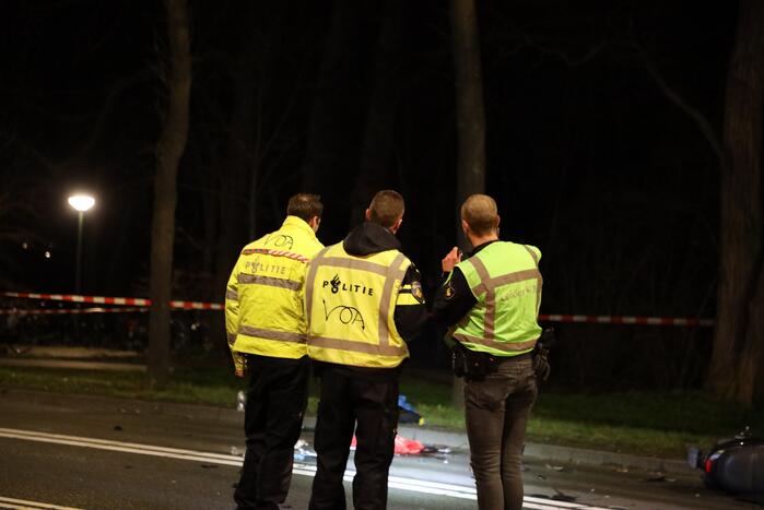 Scooterrijder overleden bij aanrijding met auto