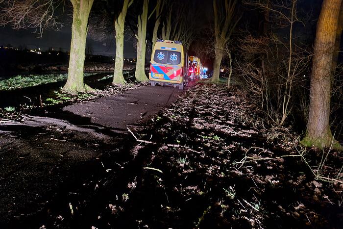 Persoon overleden na incident