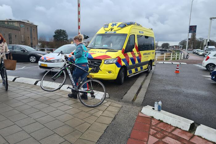 Wielrenner gewond bij aanrijding