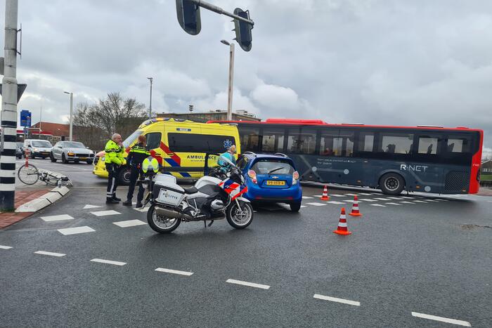Wielrenner gewond bij aanrijding