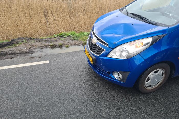 Wielrenner gewond bij aanrijding