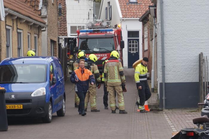 Gaslekkage ontstaan bij onderhoudswerkzaamheden