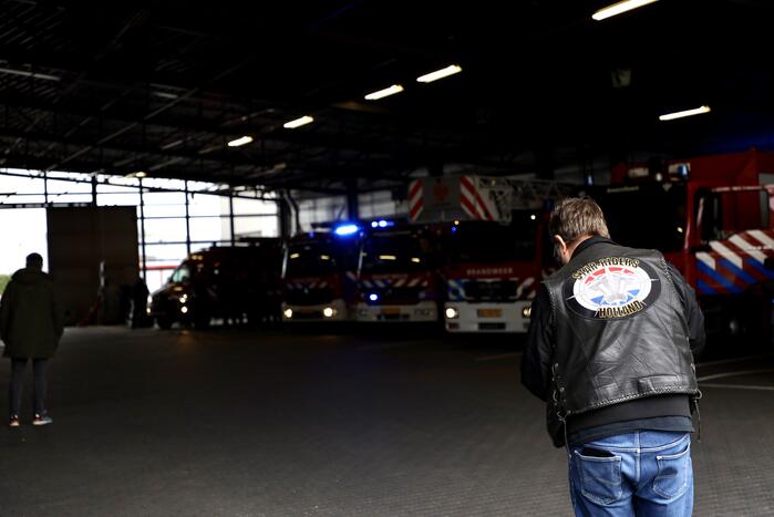 Brandweerman Gerton van de Brug neemt na 35 jaar afscheid