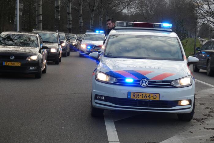 Bestuurders zien elkaar over het hoofd en komen in botsing