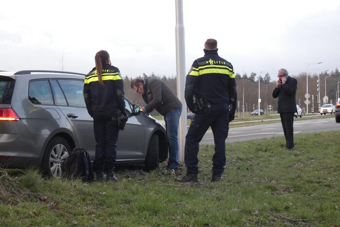Bestuurders zien elkaar over het hoofd en komen in botsing