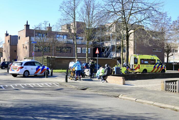 Man op leeftijd botst op voorganger