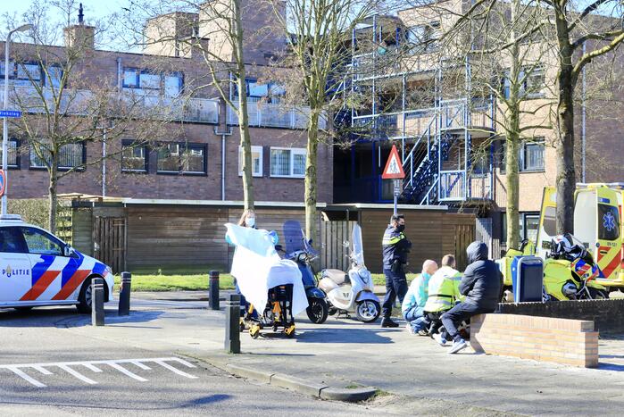 Man op leeftijd botst op voorganger