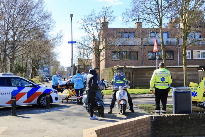 Man op leeftijd botst op voorganger