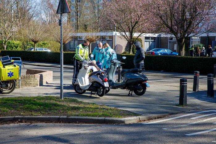 Man op leeftijd botst op voorganger