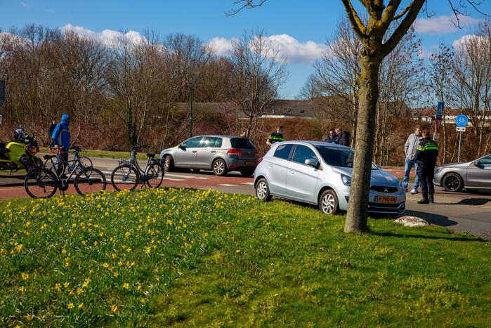 Fietsster gewond bij aanrijding tijdens het oversteken