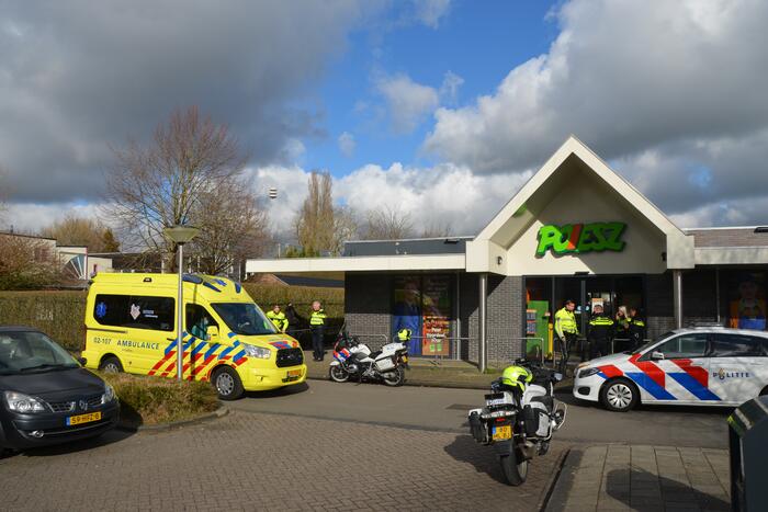 Man aangehouden bij incident Poiesz-supermarkt