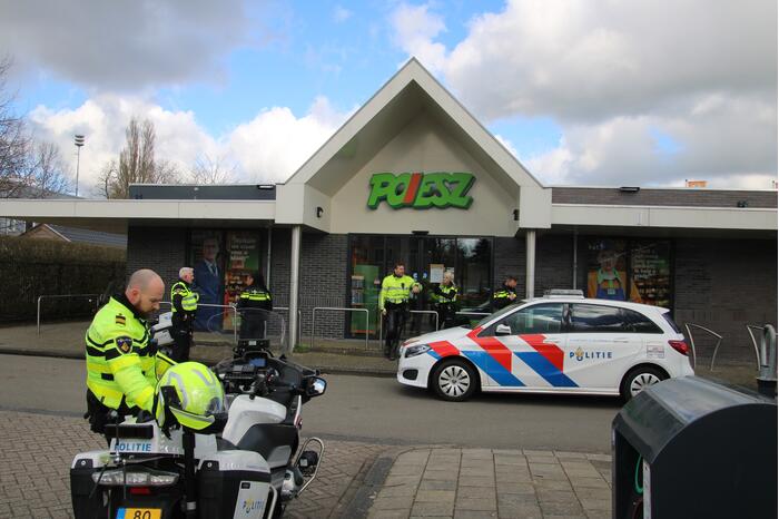 Man aangehouden bij incident Poiesz-supermarkt