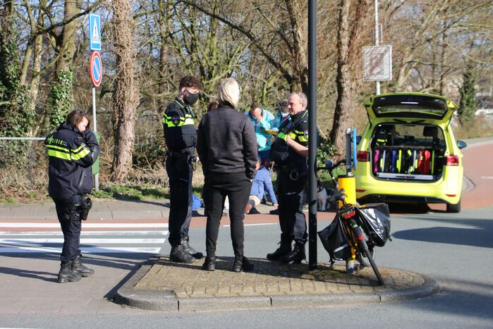 E-biker gewond bij aanrijding op beruchte kruising