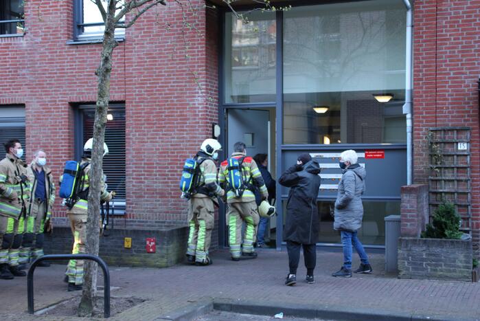 Gaslucht waargenomen in woning