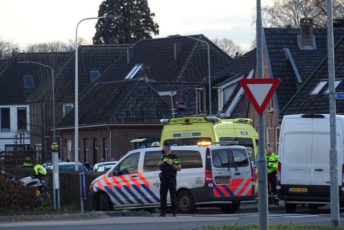 Scooterrijder overleden bij verkeersongeval