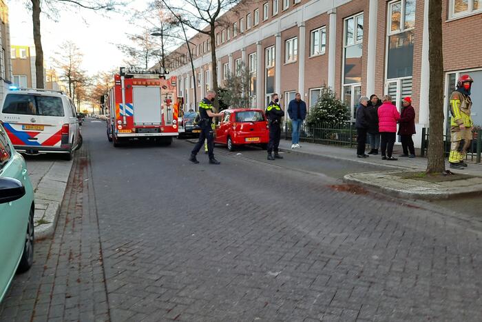 Brand in meterkast van woning