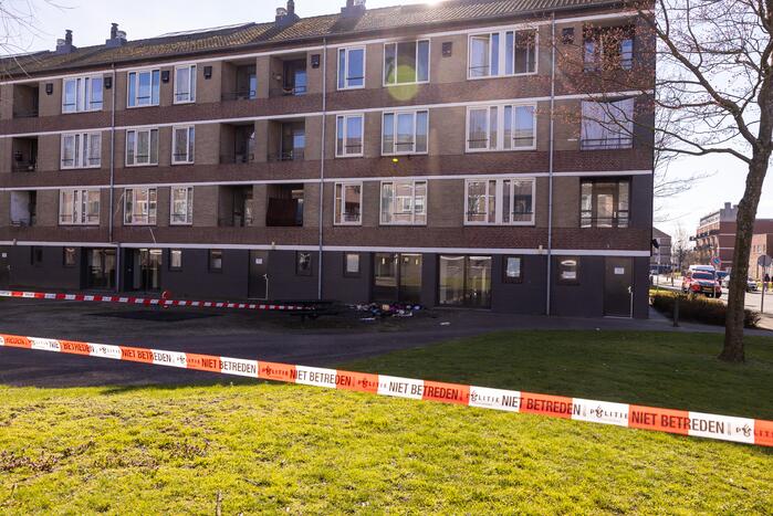 Brand in slaapkamer van flatwoning snel geblust