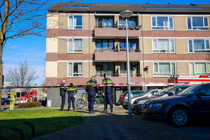 Brand in slaapkamer van flatwoning snel geblust