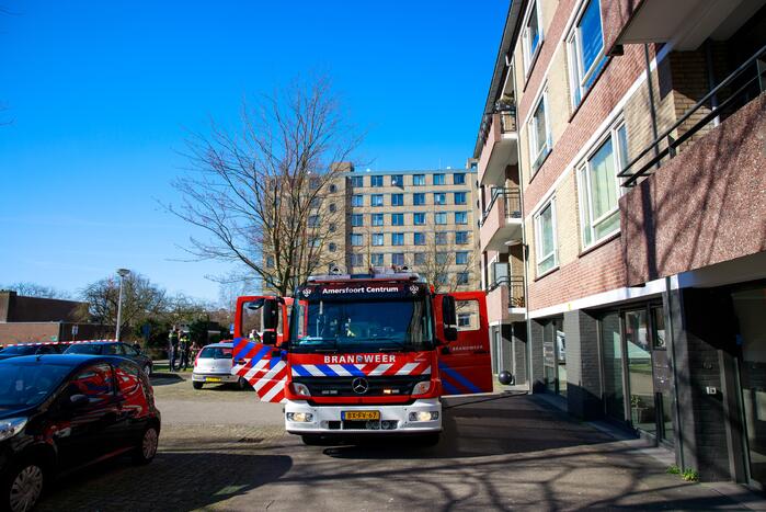 Brand in slaapkamer van flatwoning snel geblust