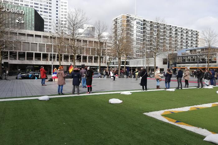 Demonstratie tegen coronamaatregelen