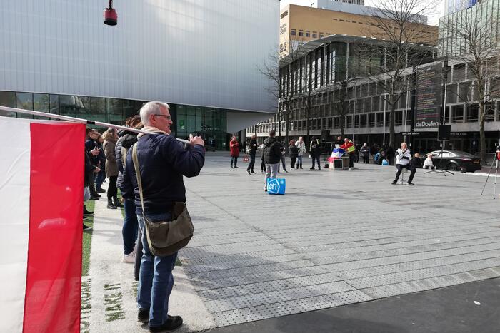 Demonstratie tegen coronamaatregelen