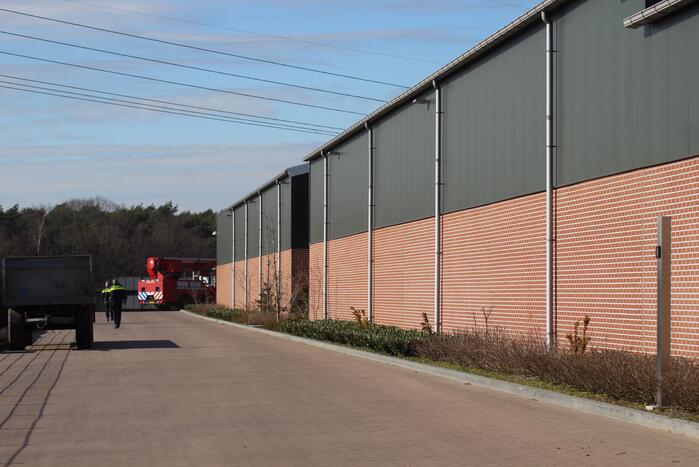 Brand in technische ruimte bedrijfspand