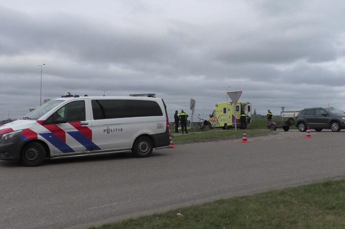 Fietser gewond bij aanrijding