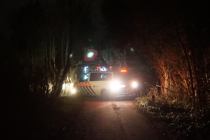 Brand op dak van vakantiewoning