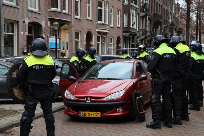 Opnieuw verzamelen demonstranten zich op het Museumplein