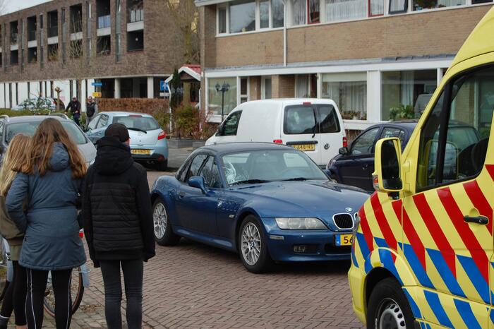 Fietser aangereden door auto