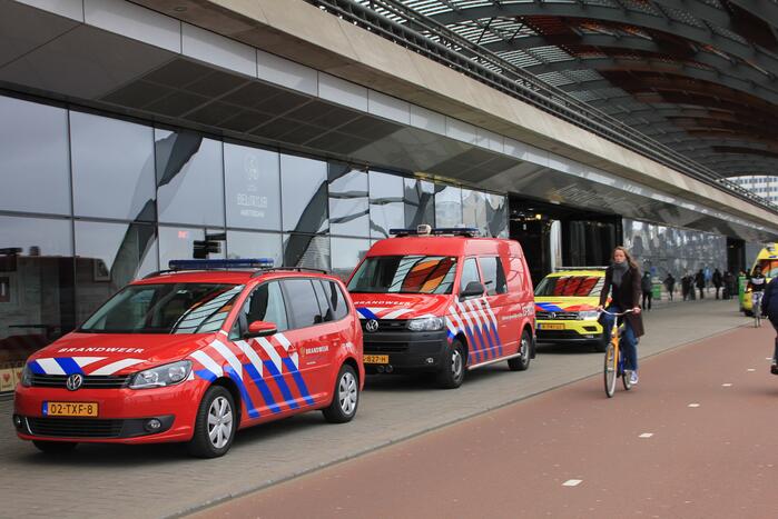 Centraal station ontruimd na aantreffen verdacht pakket