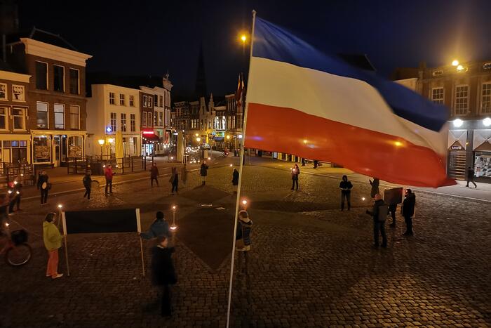 Fakkeloptocht voor de Vrijheid tegen de coronamaatregelen