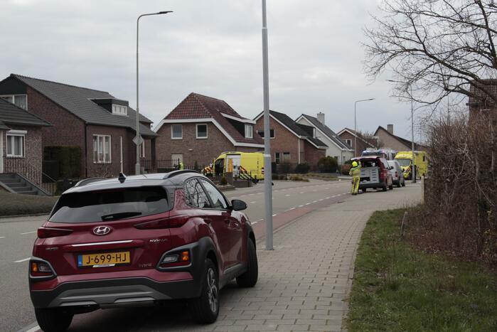 Grote uitslaande brand in loods