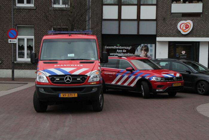 Wateroverlast in magazijn van KPN winkel