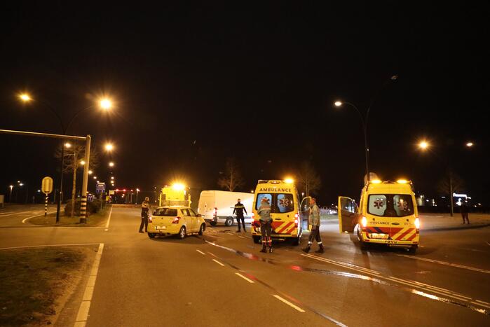 Forse schade bij frontale aanrijding